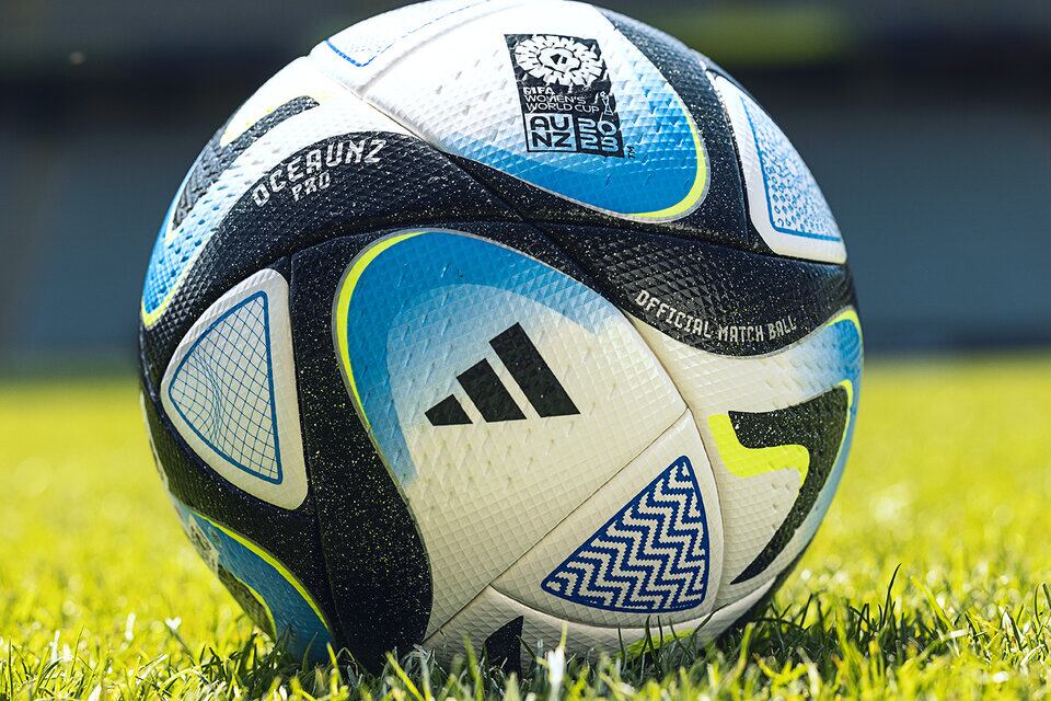 Pelota oficial del Mundial Femenino Australia-Nueva Zelanda 2023