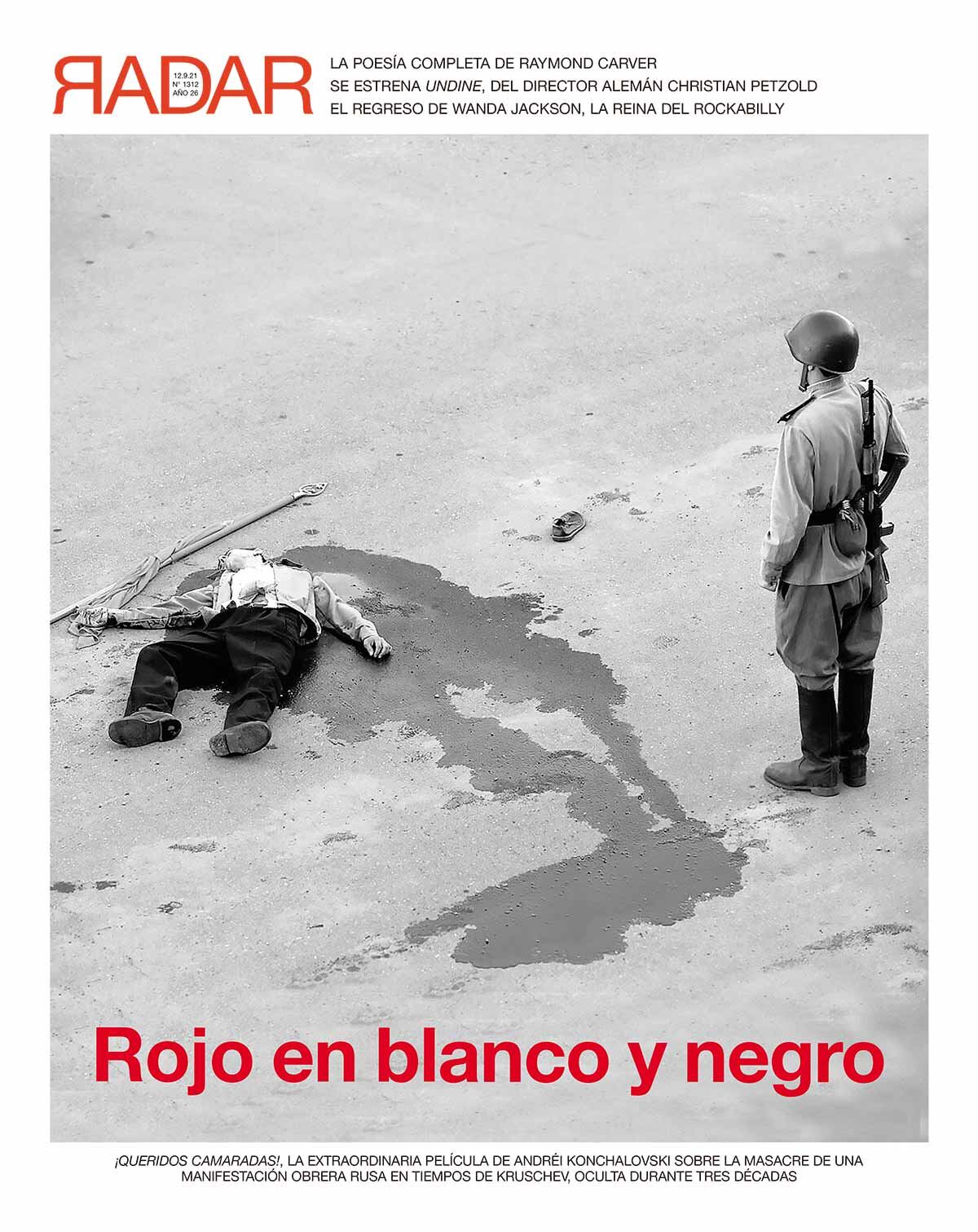 ROJO EN BLANCO Y NEGRO - 10/09/2021