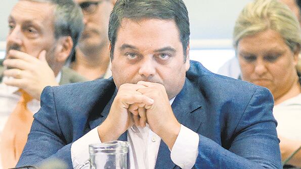 Jorge Triaca, ministro de Trabajo.