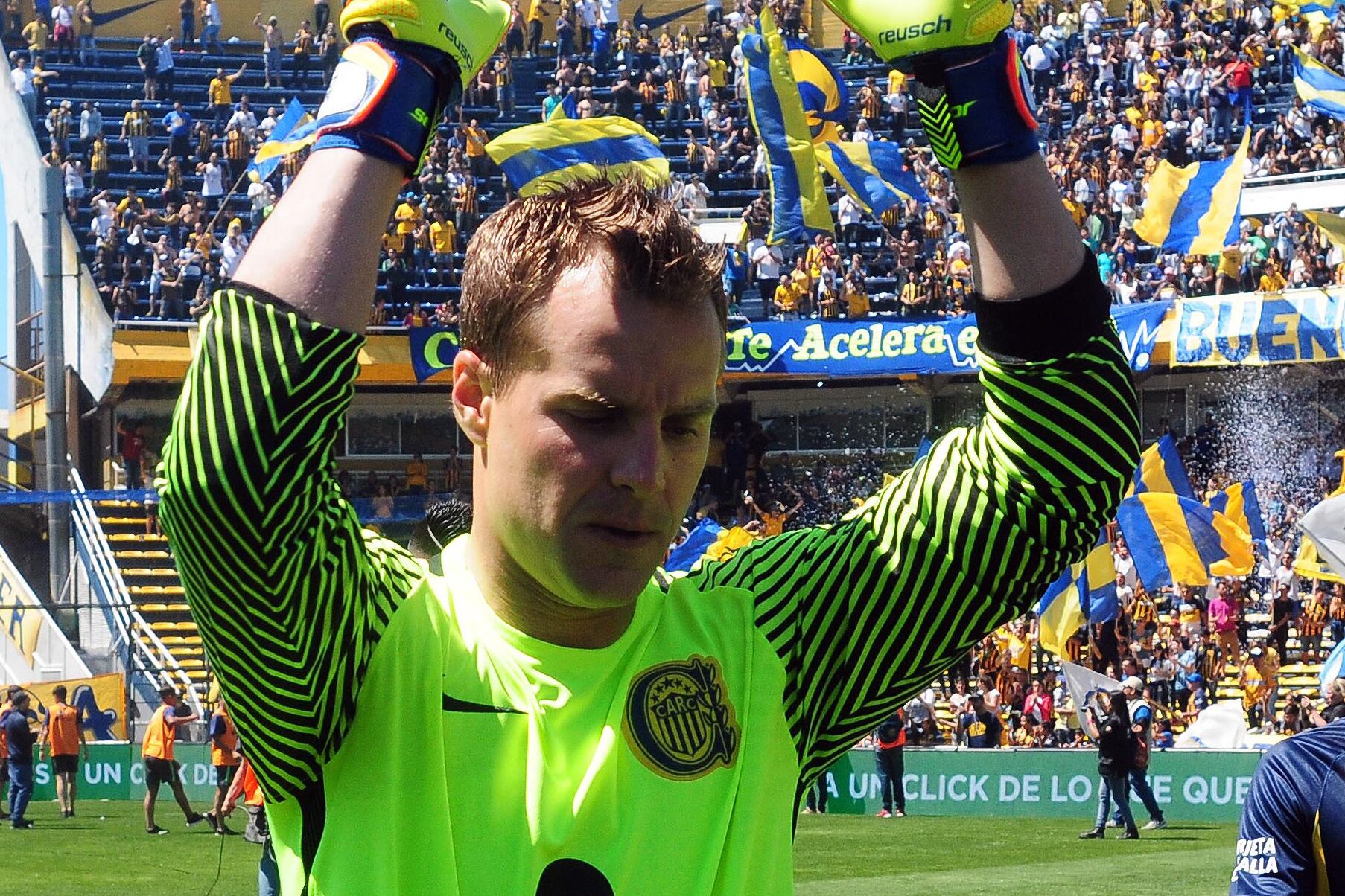 El Ruso Rodríguez fue ratificado en el arco.