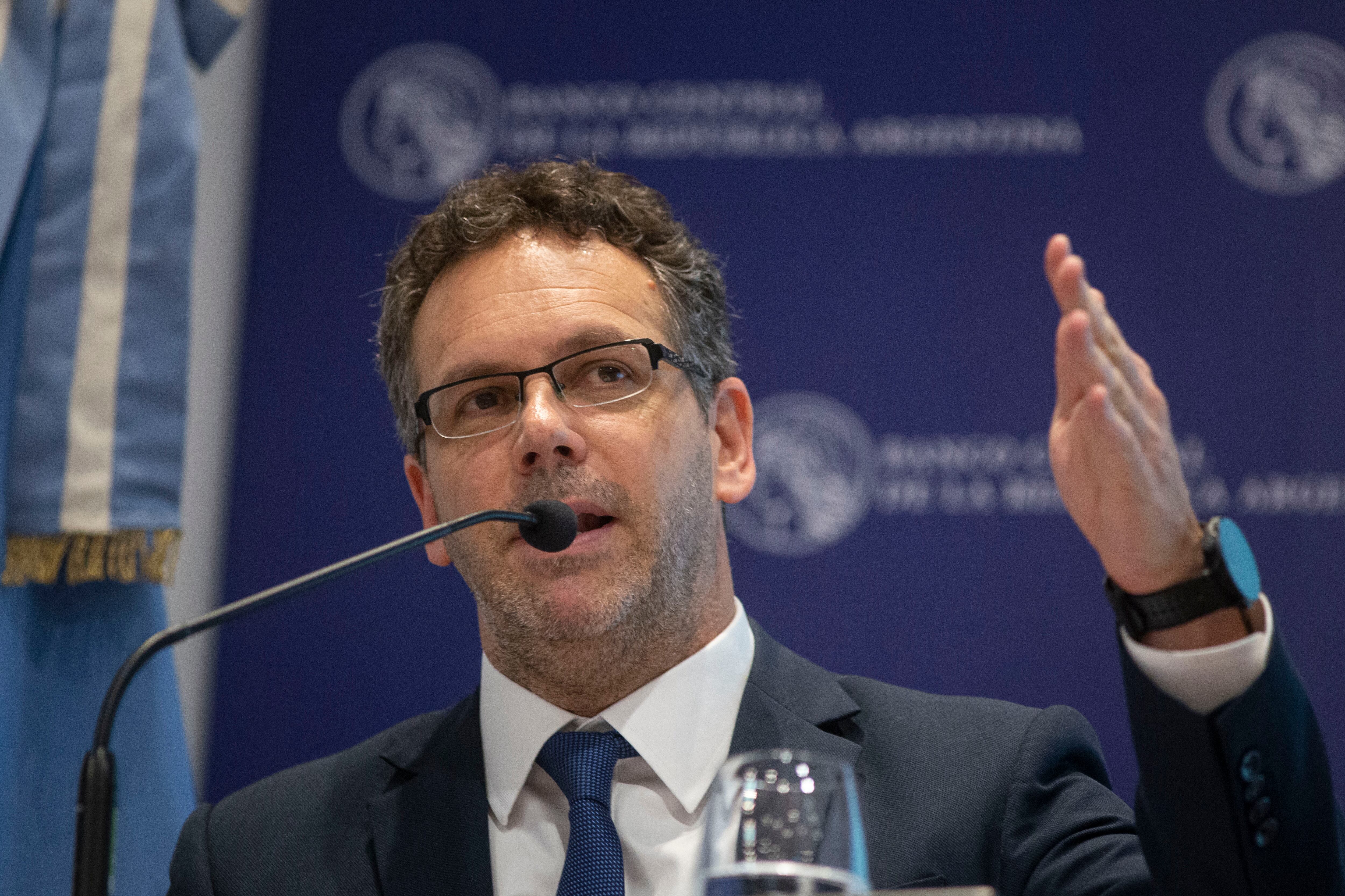 Guido Sandleris, presidente del Banco Central.