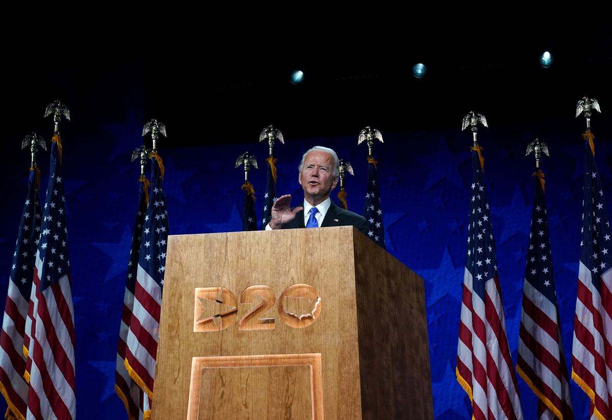 "Si me confían la Presidencia, sacaré lo mejor de nosotros, no lo peor. Seré un aliado para la luz, no la oscuridad."