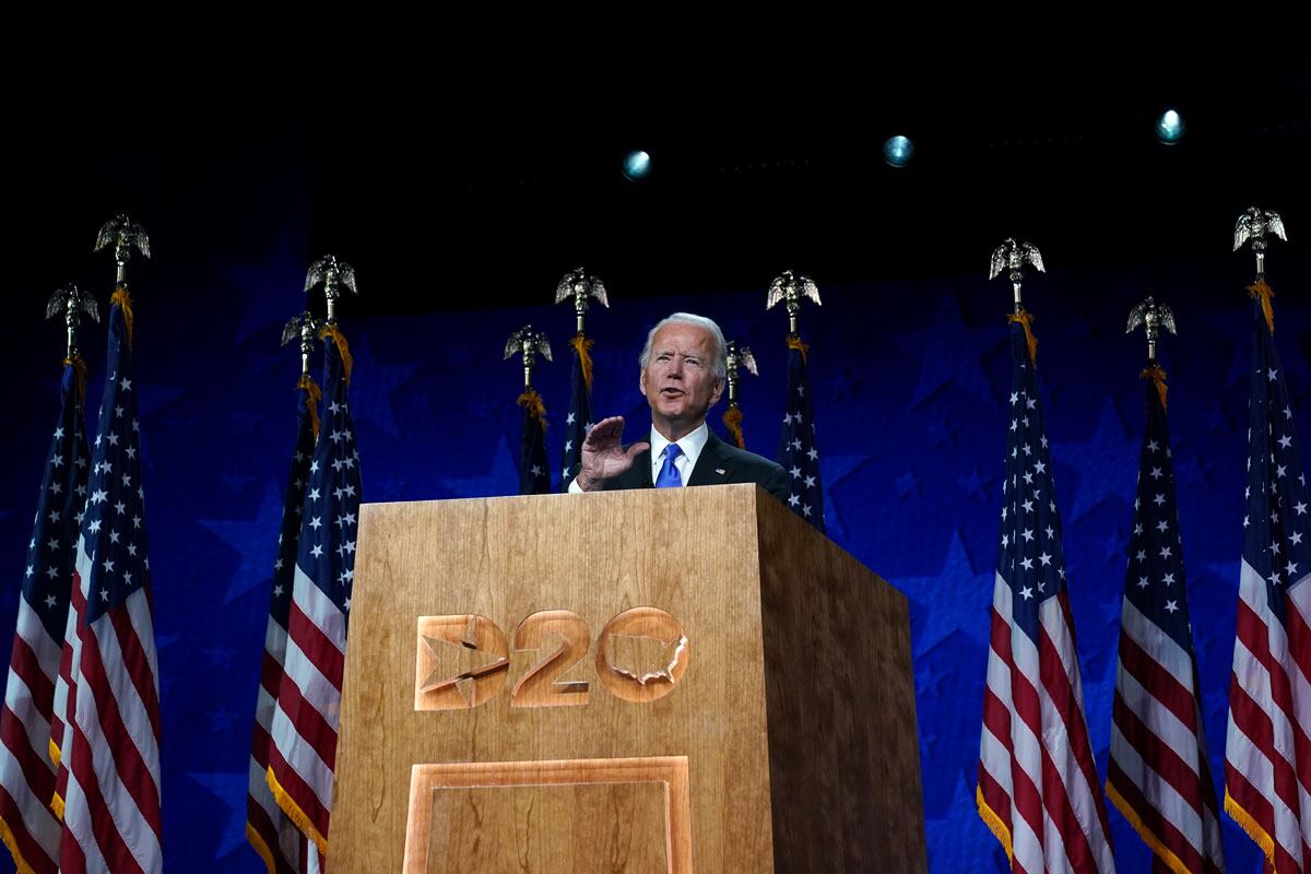 "Si me confían la Presidencia, sacaré lo mejor de nosotros, no lo peor. Seré un aliado para la luz, no la oscuridad."