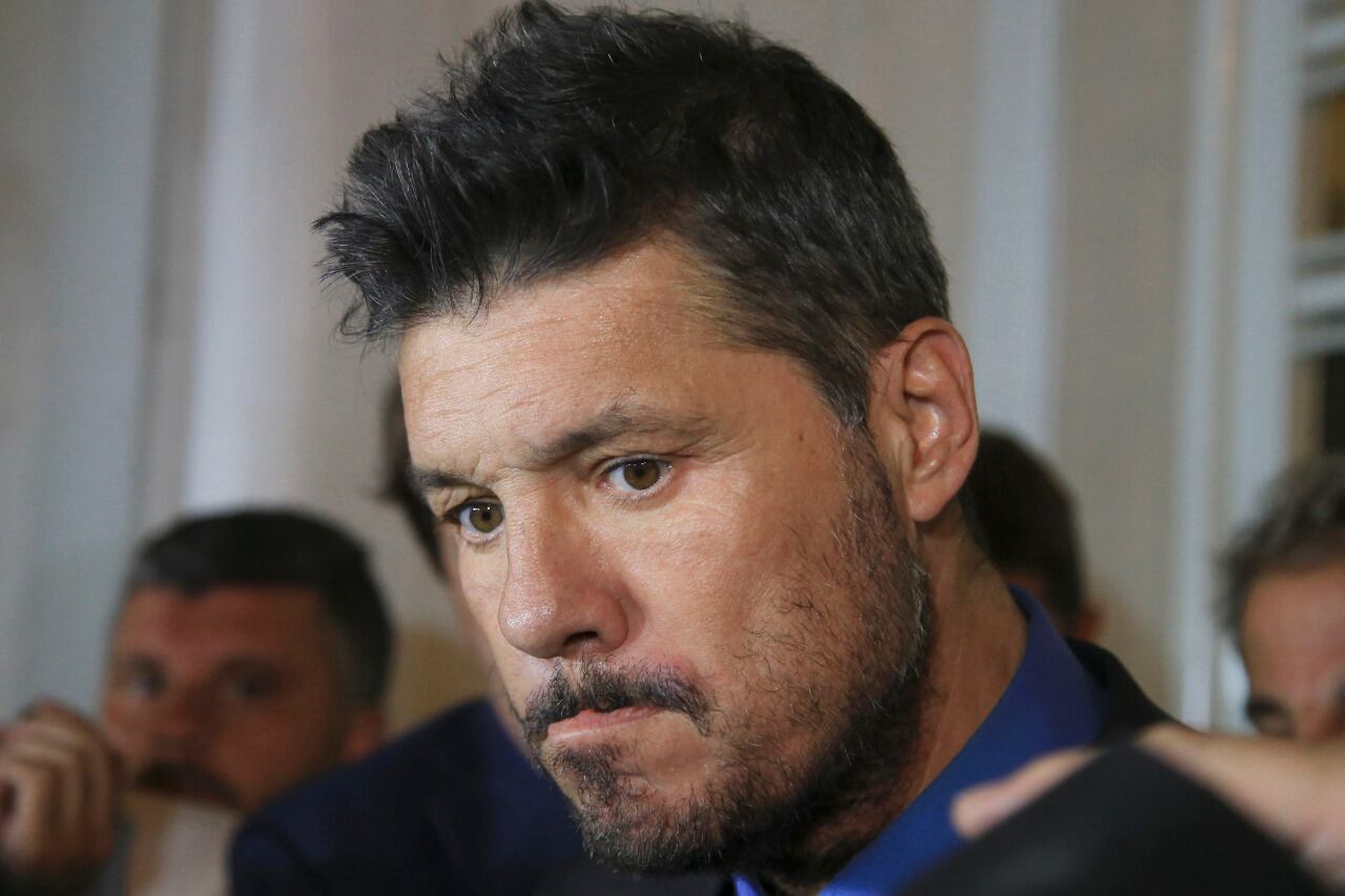 Tinelli es el presidente de San Lorenzo también.