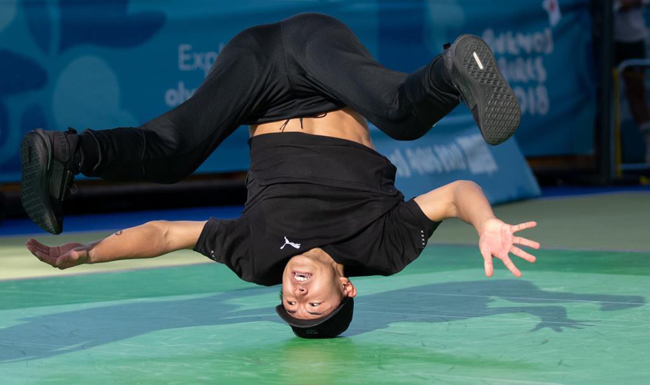 Breakdance, en los Juegos de la Juventud de Buenos Aires 2018.