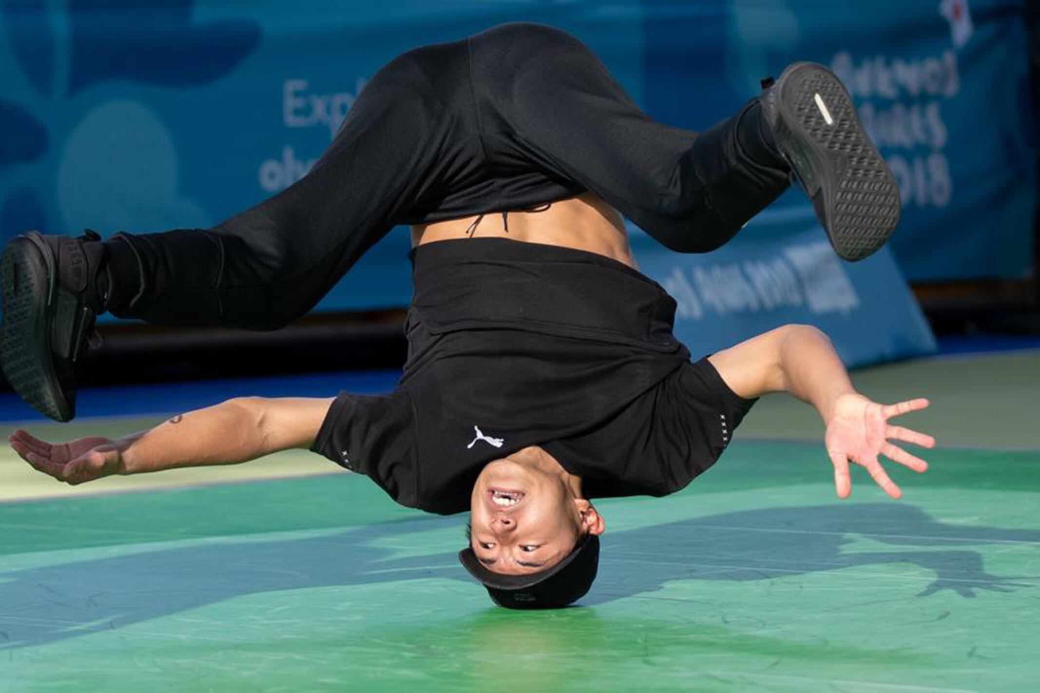Breakdance, en los Juegos de la Juventud de Buenos Aires 2018.