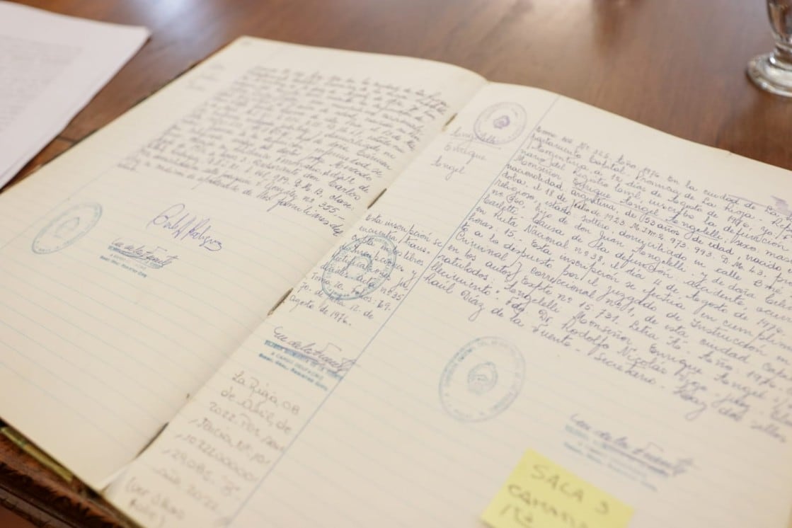 Acta de defunción rectificada.