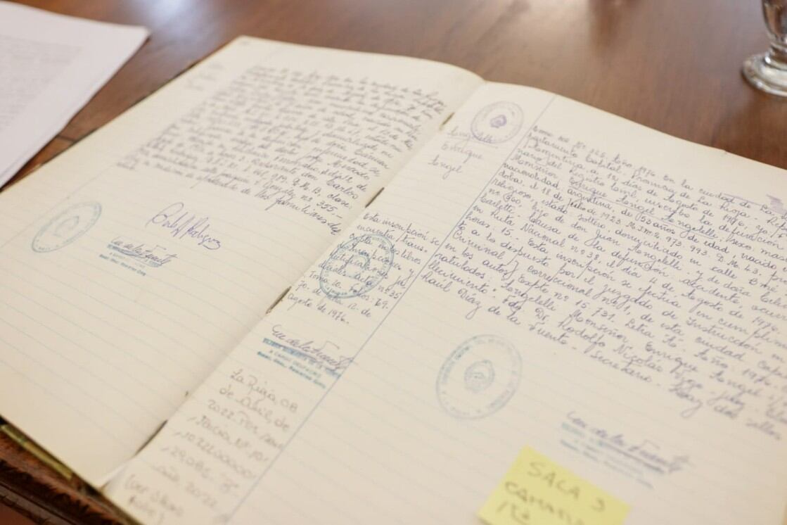 Acta de defunción rectificada.