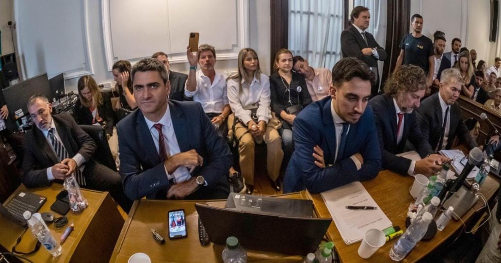 Quién es quién en el juicio por el crimen de Báez Sosa, donde está acusados los ocho rugbiers. (Foto: Télam)