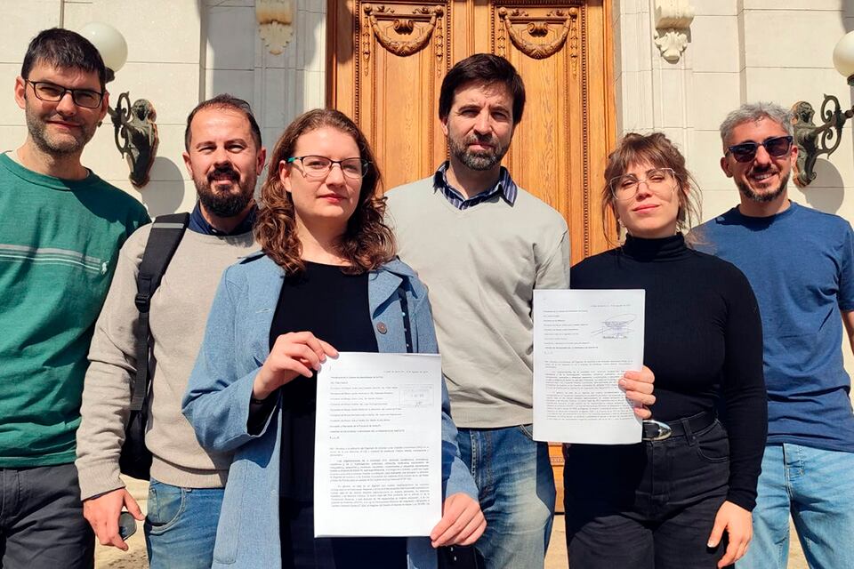 Representantes de las distintas organizaciones fueron a la Legislatura