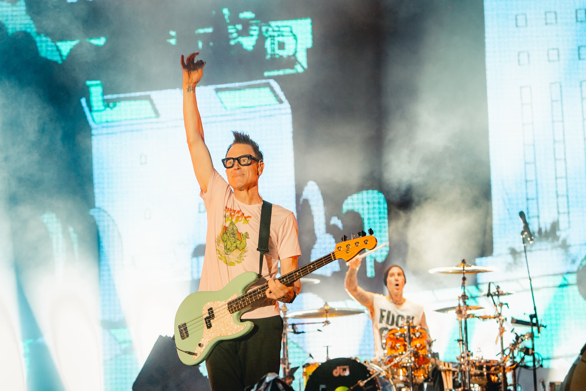 Blink-182 saldó su deuda con los fans argentinos.