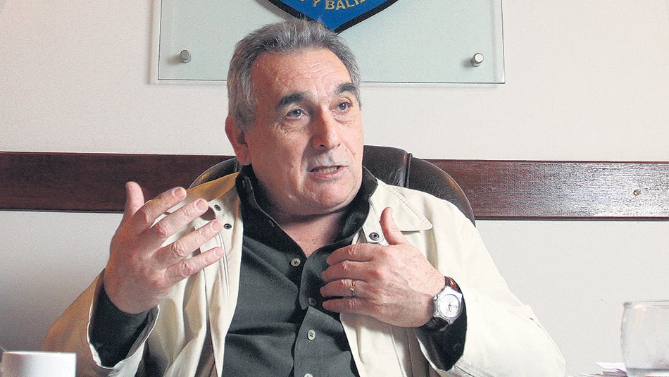 El titular del gremio de Dragado y Balizamiento y triunviro de la CGT, Juan Carlos Schmid.