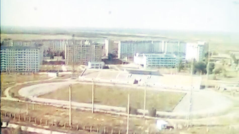 El fabuloso estadio en el que nunca pudo jugar el FC Stroitel Pripyat, tras el accidente nuclear de Chernobyl.