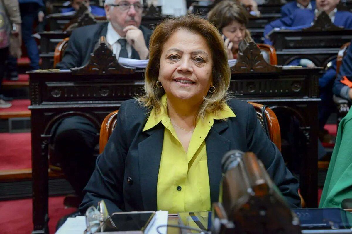 Diputada nacional, Hilda Aguirre.