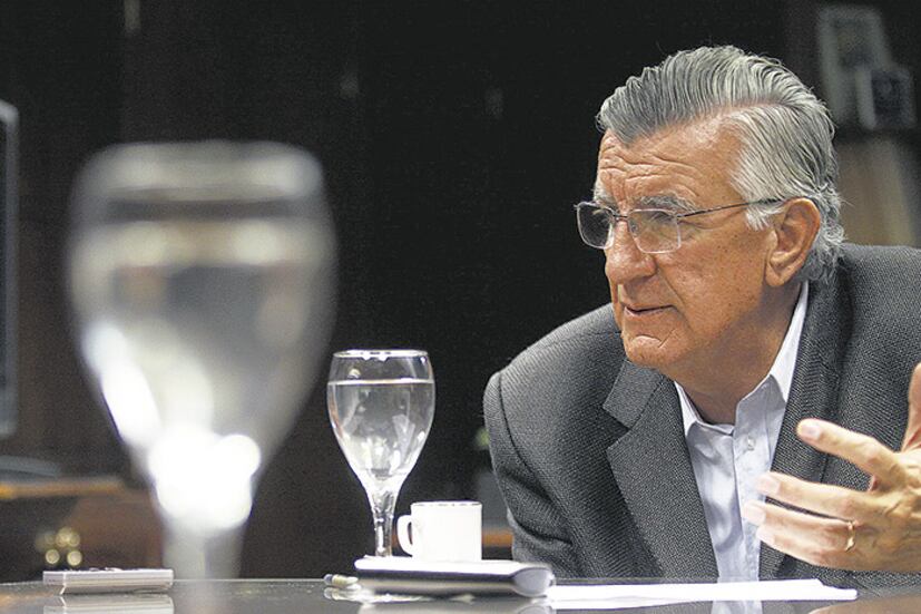 José Luis Gioja, presidente del Partido Justicialista.