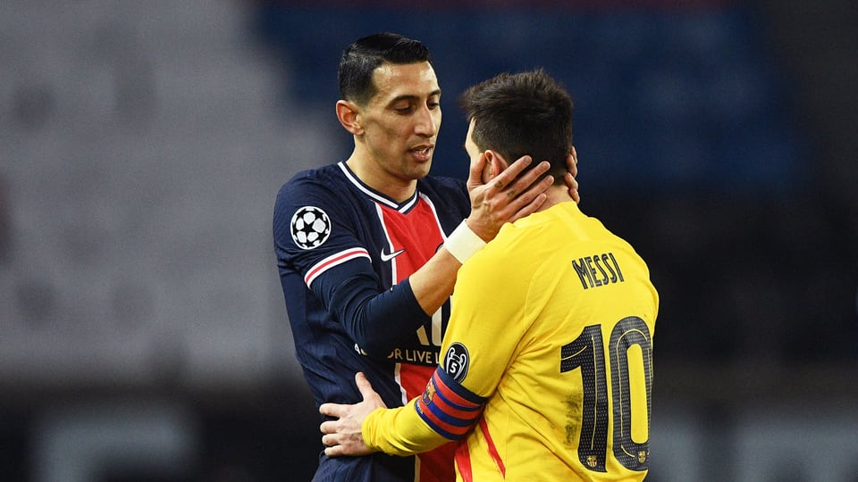 La dupla Messi-Di María volvería a verse en las canchas si Lionel finalmente firma con el PSG.