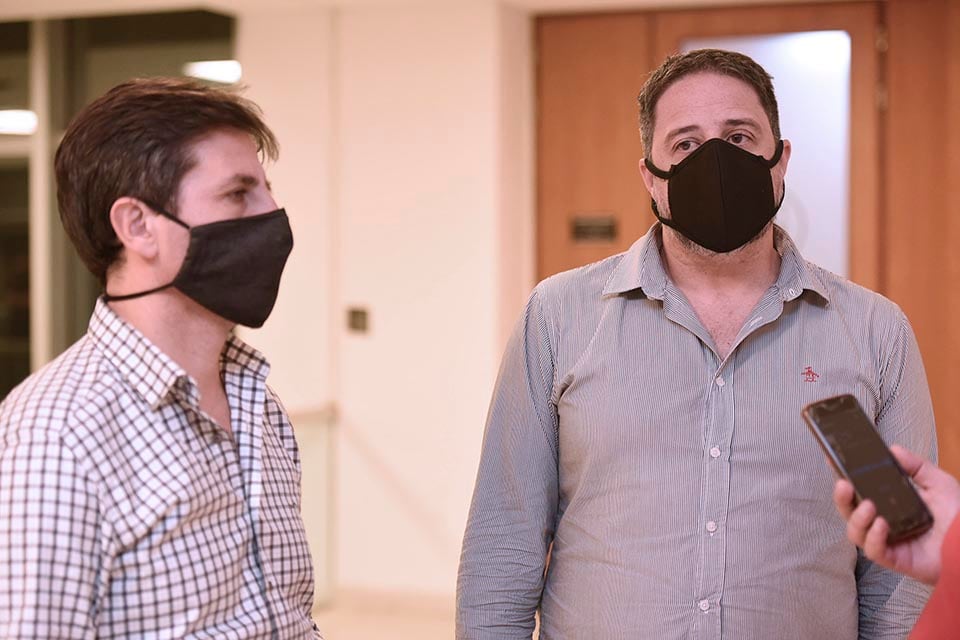 Los fiscales Luis Schiappa Pietra y Matías Edery.