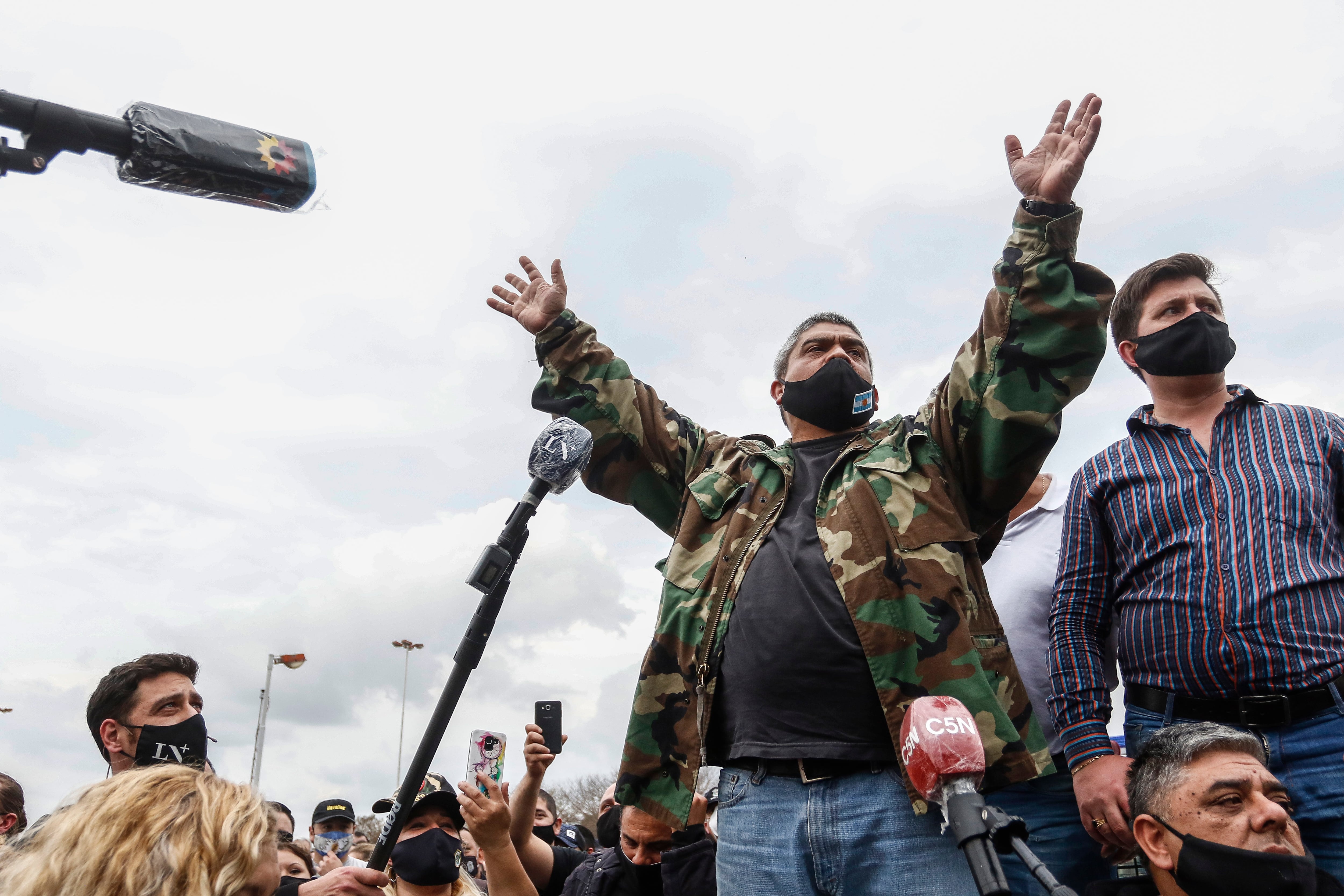 El capitán Mariano Díaz está apartado de la Bonaerense por haber intervenido en un motín del Grupo Halcón en 2014.