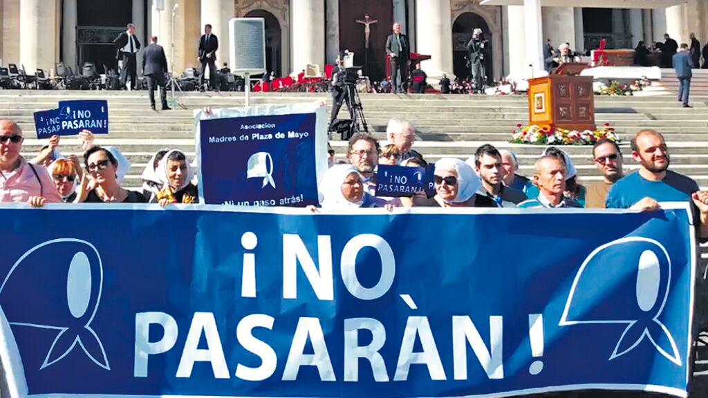 “Fue un momento breve pero muy caluroso”, contaron los participantes.