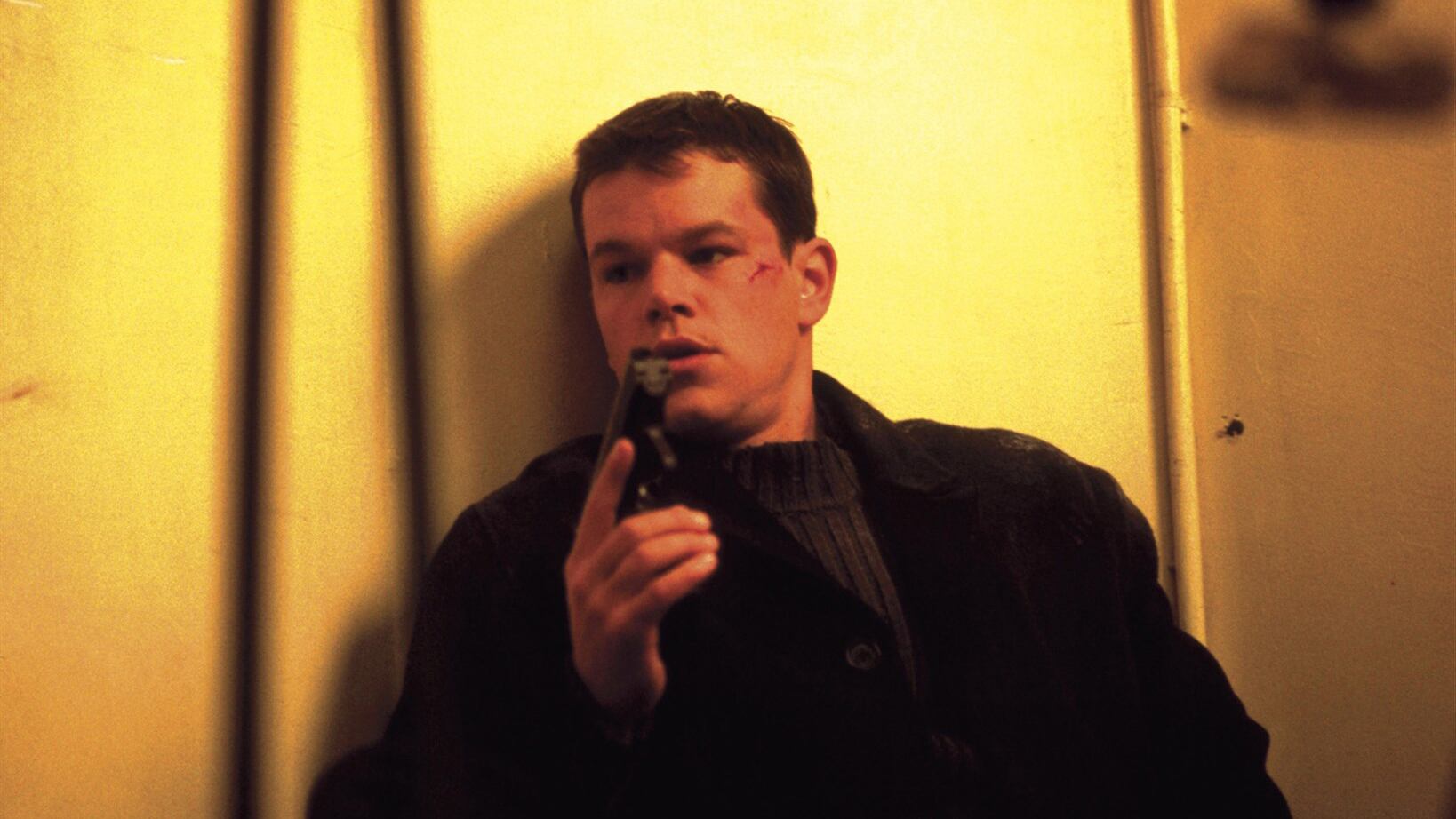 Matt Damon en The Bourne Identity (2002)