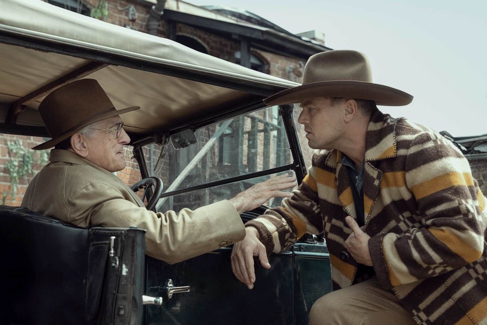 Robert De Niro y Leonardo DiCaprio en  "Killers of the Flower Moon", de Martin Scorsese. 