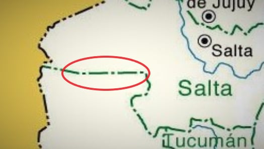 Área del conflicto limítrofe