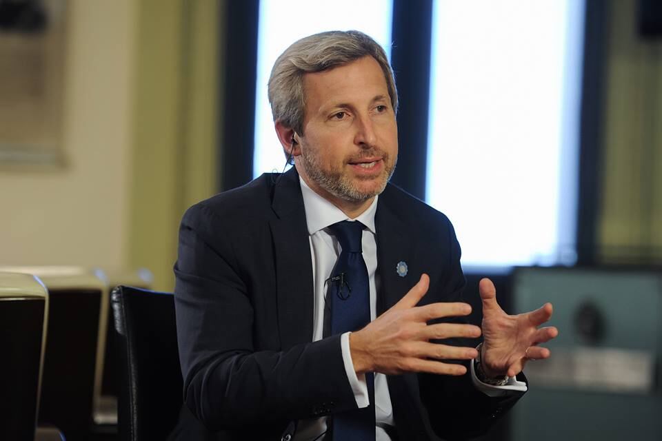El ministro del Interior, Rogelio Frigerio.