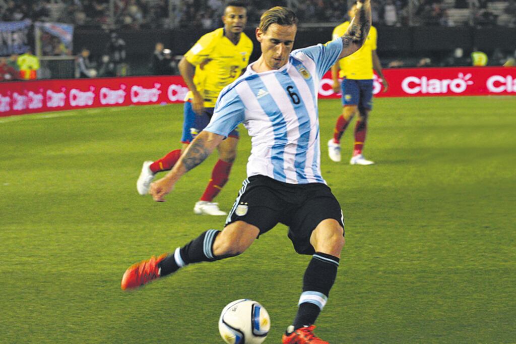 Biglia es uno de los habituales titulares en el mediocampo de la Selección Argentina.