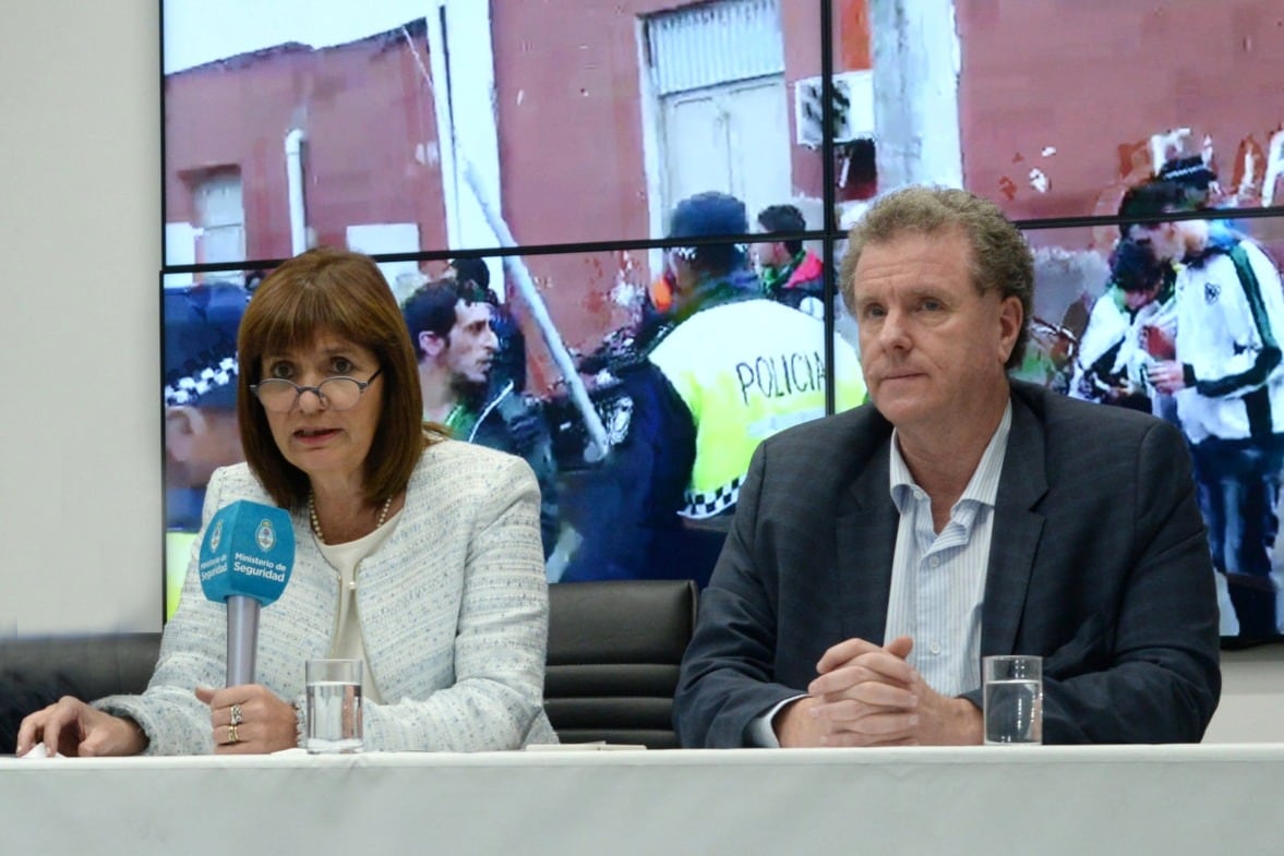 Patricia Bullrich y Gerardo Milman, su mano derecha caída en desgracia.