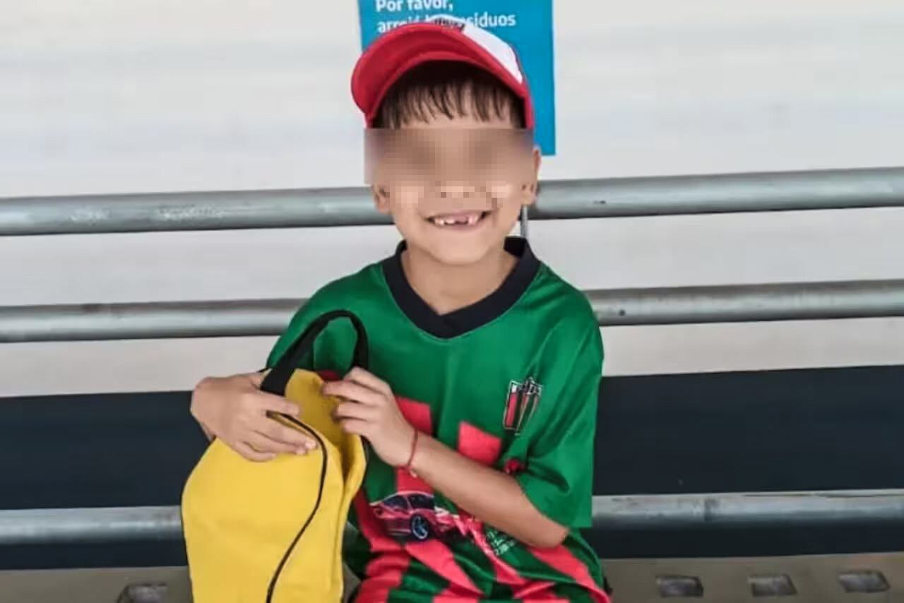 El niño Thiago Correa. de 7 años, murió por un disparo efectuado por un agente de la Policía Federal.