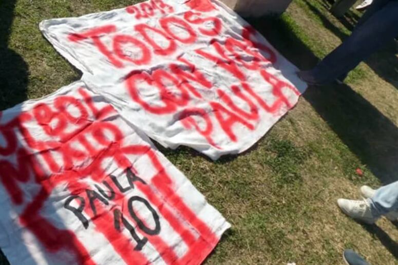 Paula Bolaño jugadora e hincha de fútbol