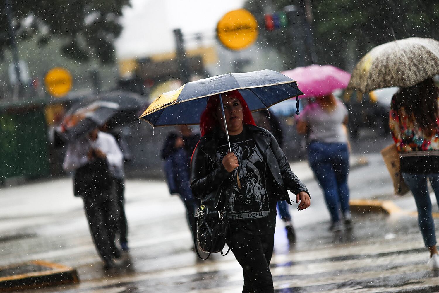 Las lluvias acompañarán toda la jornada de este miércoles.