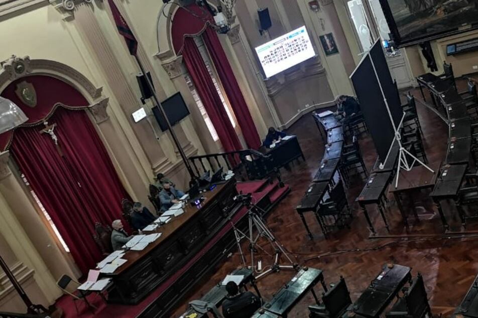 Nuevamente sesión virtual sin diputados en el recinto