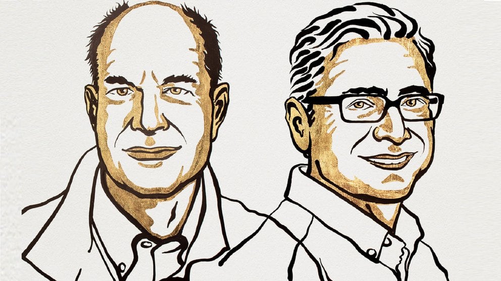 David Julius y Ardem Patapoutia, ganadores del Premio Nobel de Medicina 2021.