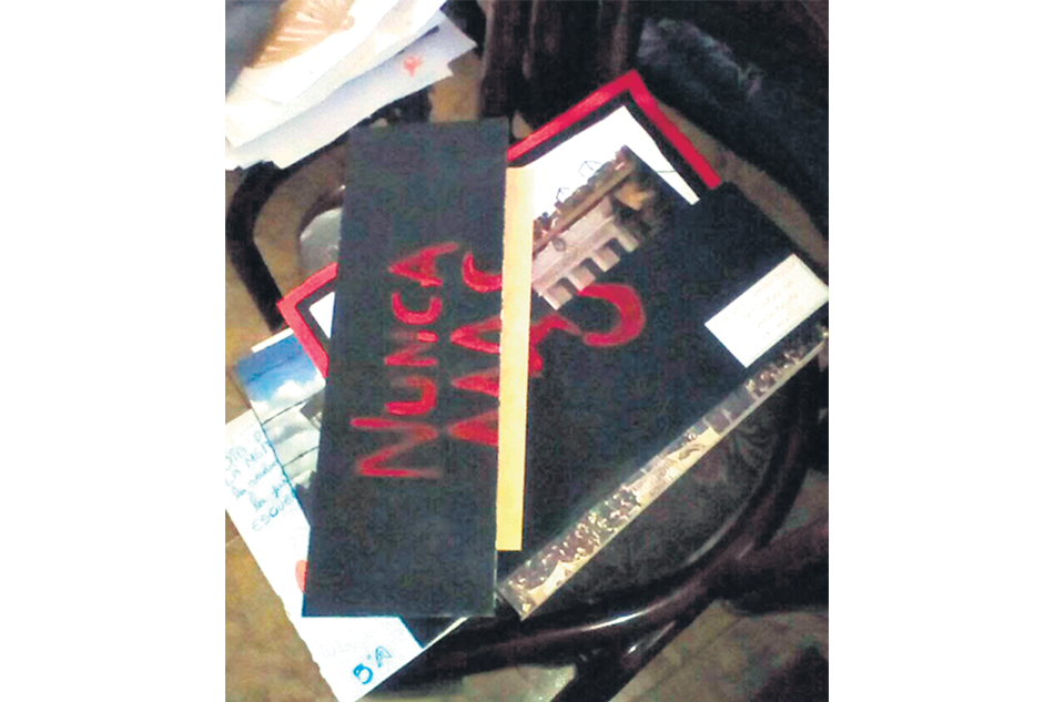 Los trabajos habían sido realizados por alumnos de 6 a 17 años.