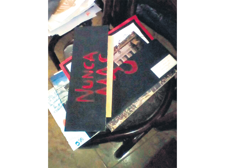 Los trabajos habían sido realizados por alumnos de 6 a 17 años.