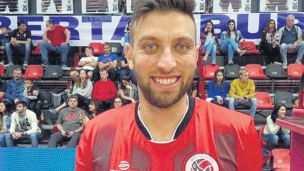 Filardi lució la camiseta de Libertad la última temporada.