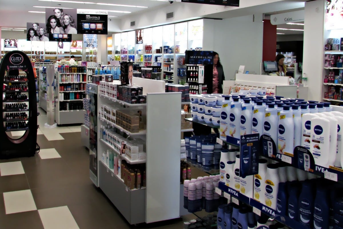 Las ventas de Perfumería y cosmética retrocedieron 19,3 por ciento.