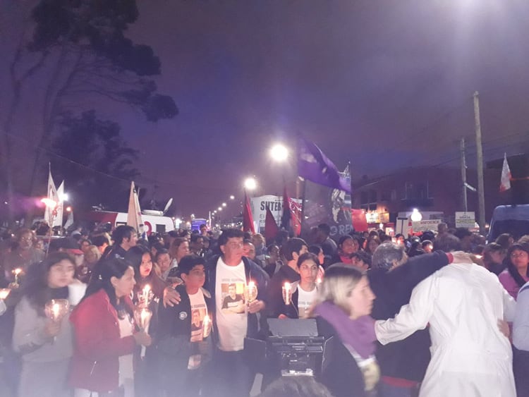 Moreno fue el epicentro de las marchas este viernes.