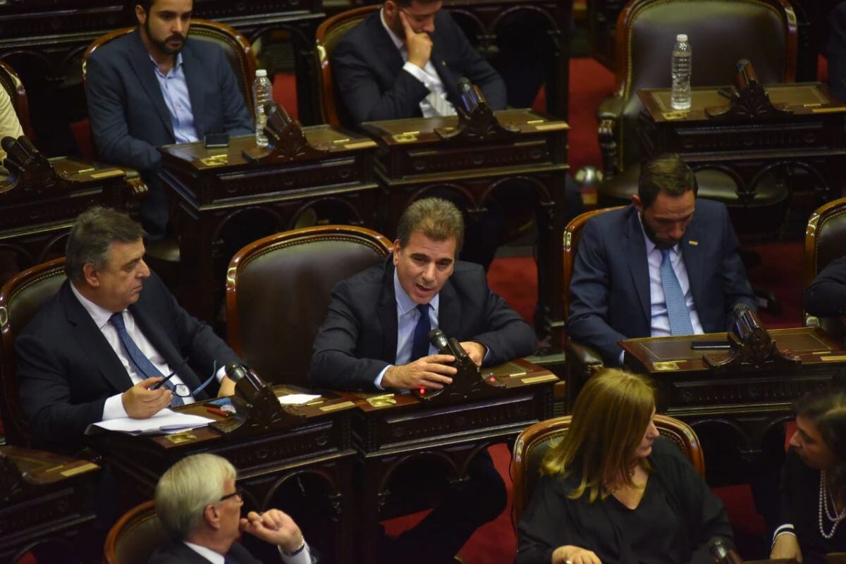 Cristian Ritondo y Mario Negri buscan evitar la fuga.