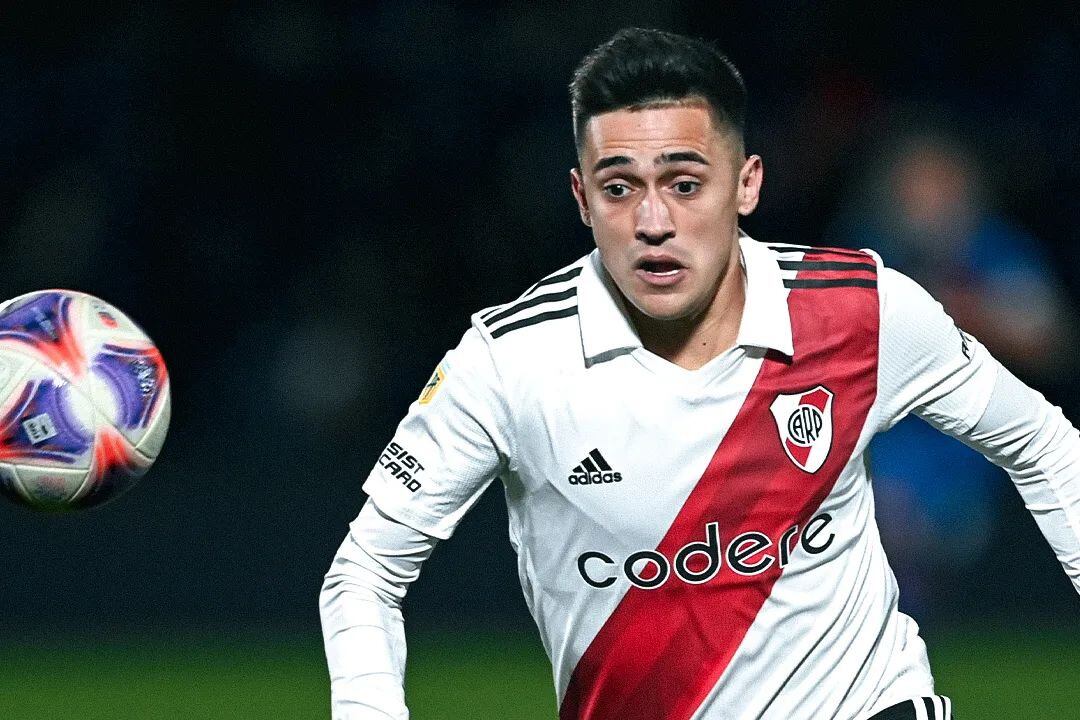 Pablo Solari viene siendo la máxima figura de River: 7 goles en 9 partidos desde su llegada