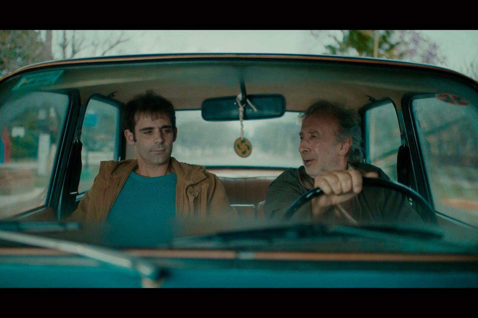 Joseba Usabiaga y Eduardo Blanco en "El vasco".