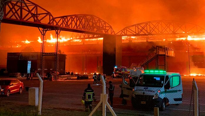 El siniestro causó daños materiales pero no víctimas personales.
