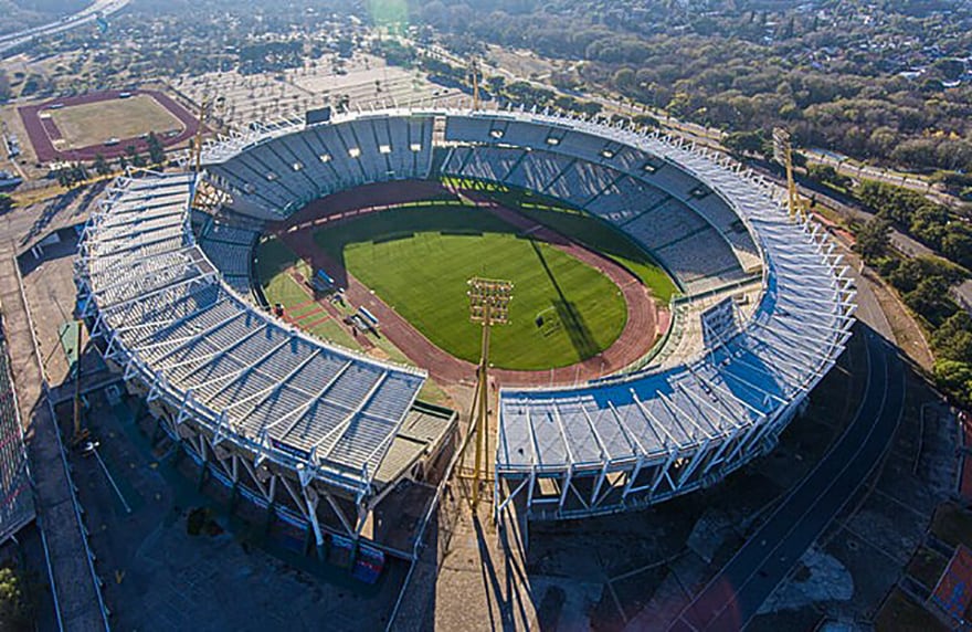 El estadio Mario Kempes, sede de la final de la Sudamericana.