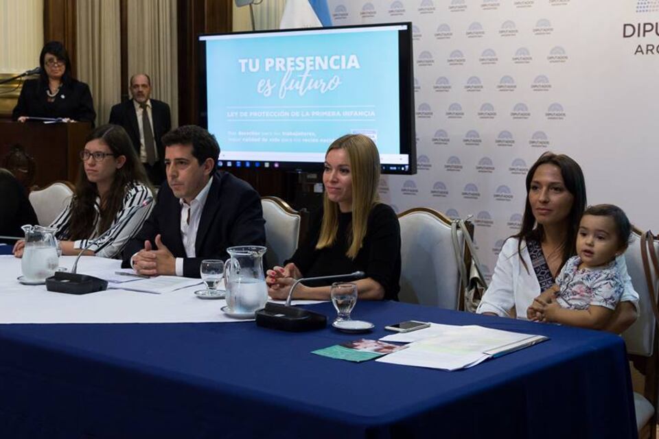 Los diputados presentaron el proyecto en una conferencia de prensa en el Congreso.