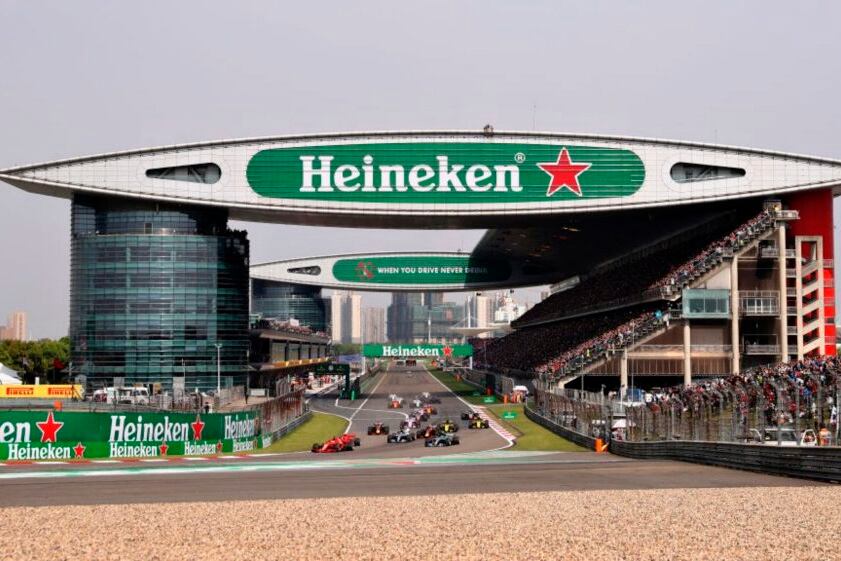 El Gran Premio de China en 2022.