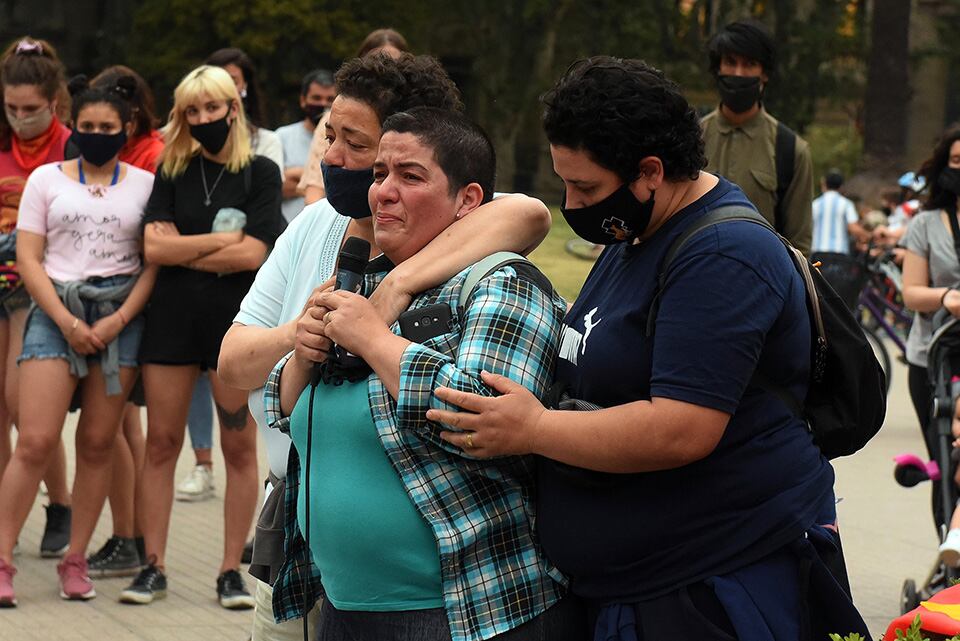 Las primas de Florencia tomaron la palabra para pedir justicia