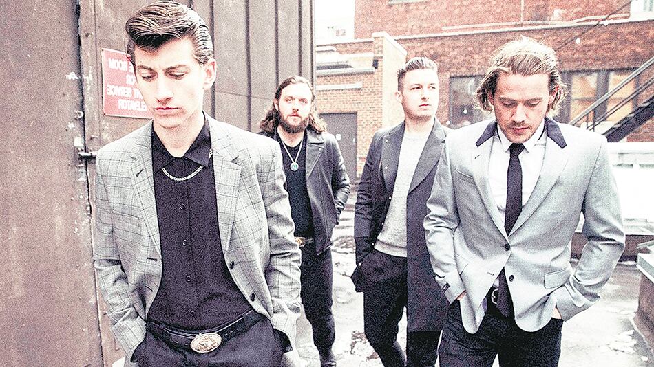 Arctic Monkeys, una de las bandas principales del sábado.