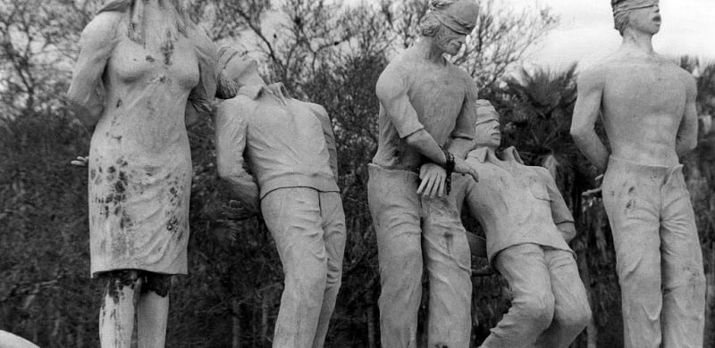 Monumento a los caídos en la Masacre de Margarita Belén, Chaco.