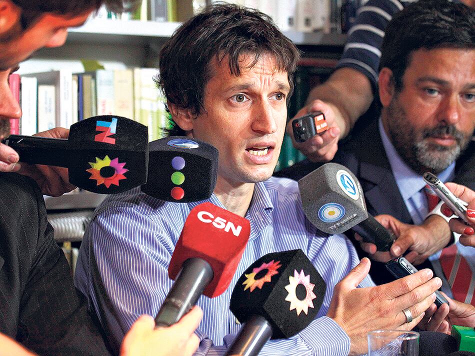 Diego Lagomarsino dio una entrevista ayer, al cumplirse dos años de la muerte de Alberto Nisman.